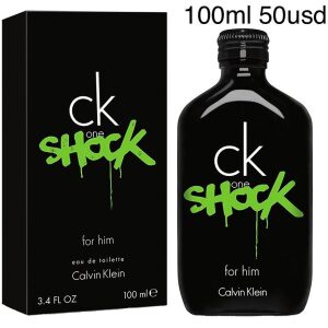 CK ONE SHOCK - Calvin Klein 100ml 50usd