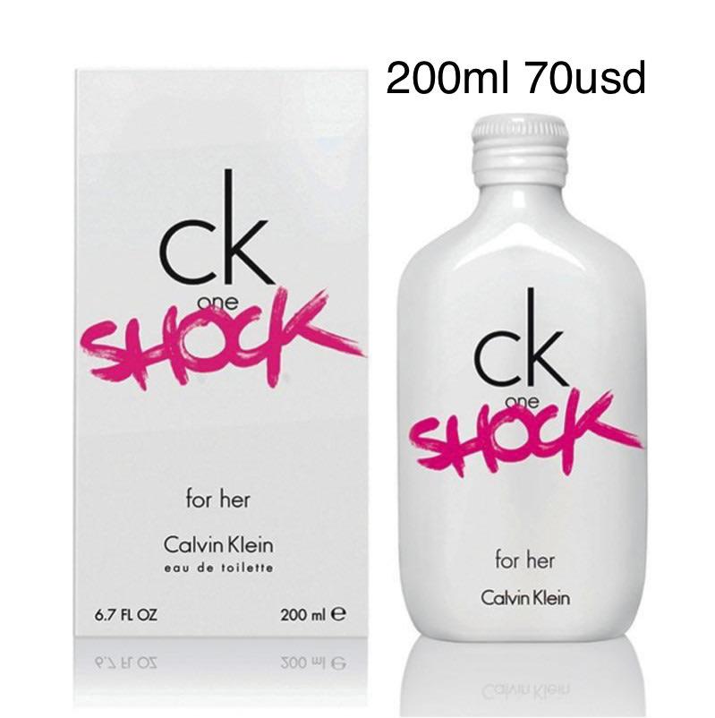 CK ONE SHOCK - Calvin Klein 200ml 70usd