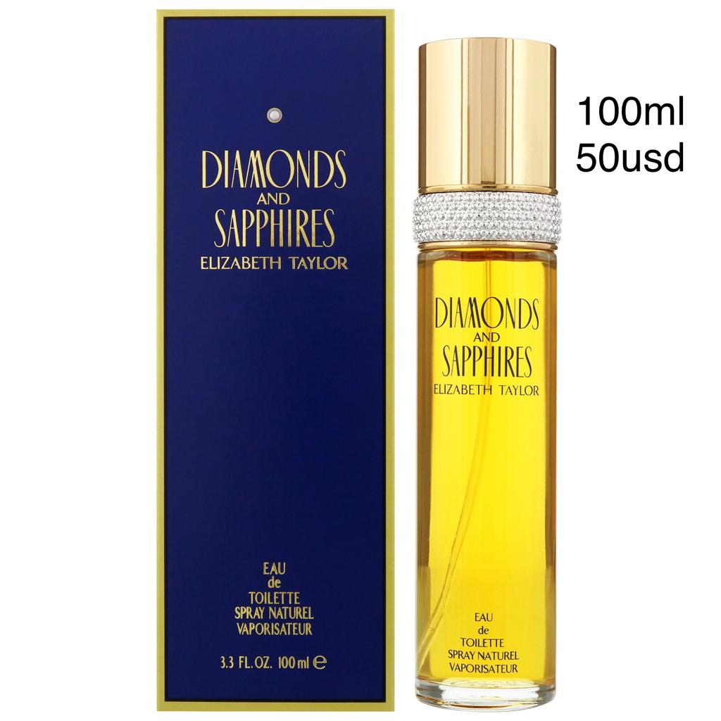 Diamonds and Sapphires - Elizabeth Taylor 100ml 50usd