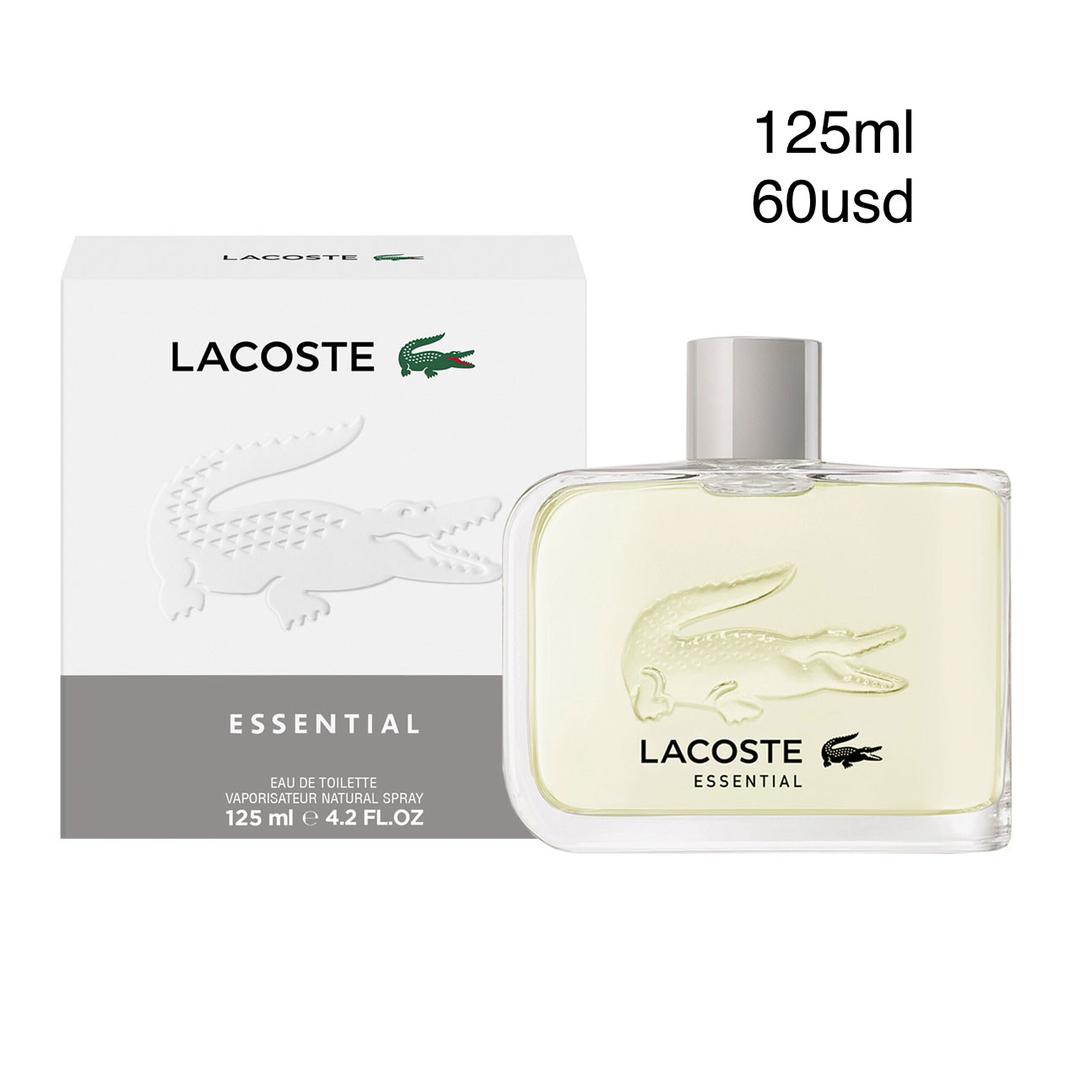 Essential - Lacoste 125ml 60usd