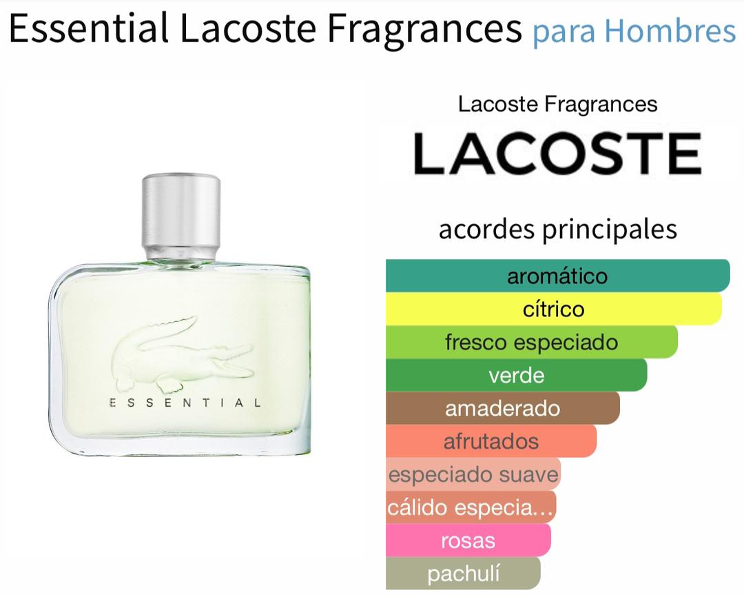 Essential - Lacoste 125ml 60usd