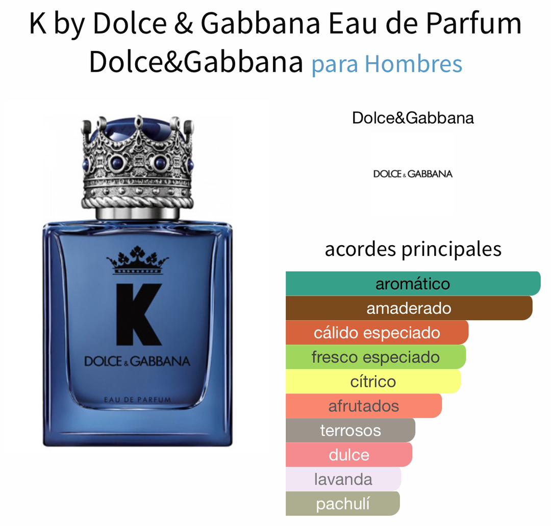 K Eau de Parfum - Dolce & Gabbana 100ml 80usd