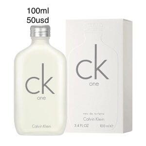 CK ONE - Calvin Klein 100ml 50usd