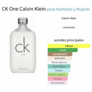 CK ONE - Calvin Klein 100ml 50usd