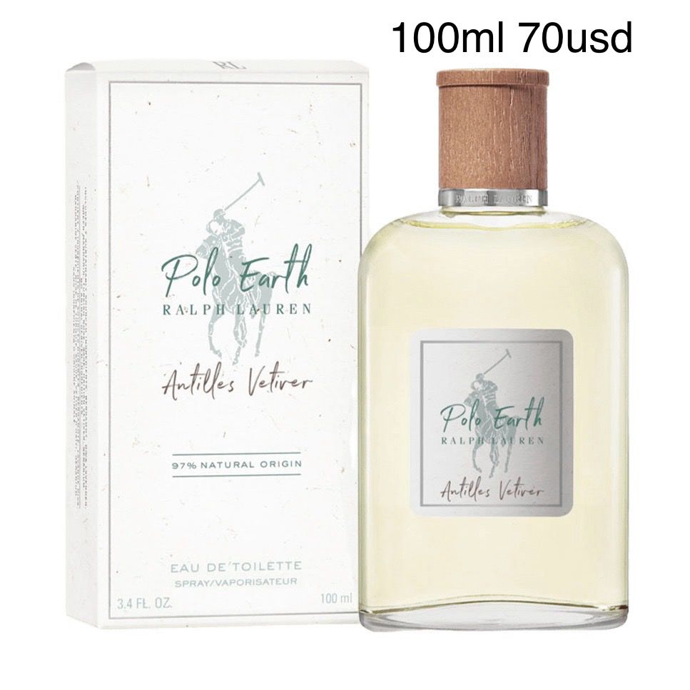 Polo Earth Antilles Vetiver - Ralph Lauren 100ml 70usd