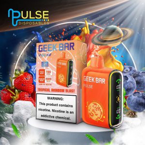 GEEK BAR Pulse Tropical Rainbow Blast 15000puffs 35usd