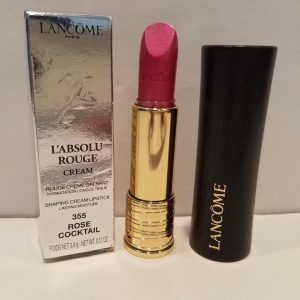 Lancome Labsolu Rouge Cream Shaping Lipstick 355 Rose Cocktail