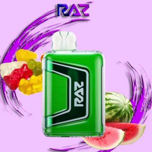 RAZ TN9000 White Gummy Watermelon 9000puffs