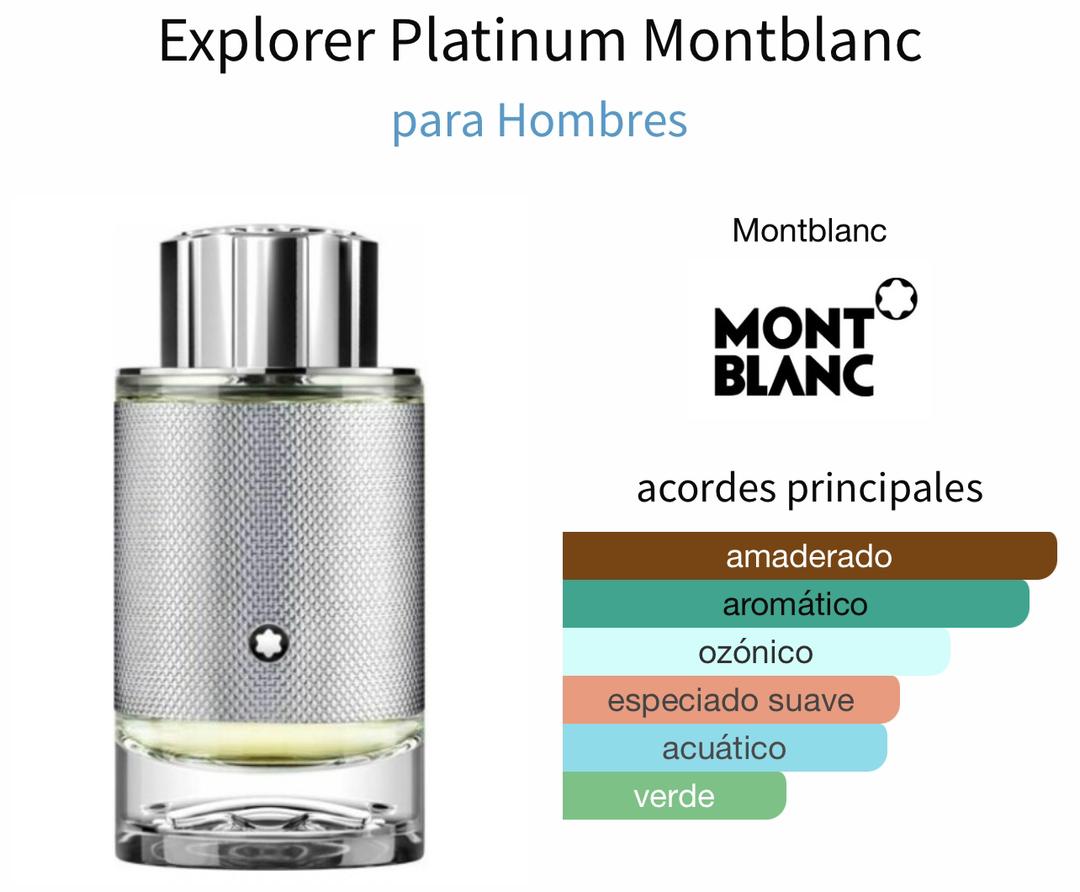 Explorer Platinum - Montblanc 60ml 60usd