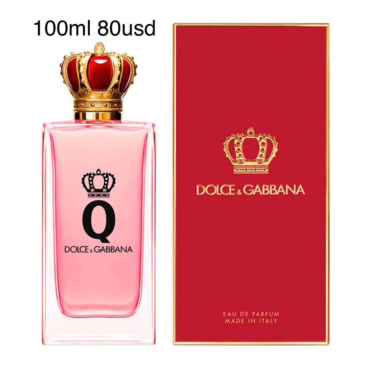 Q - Dolce & Gabbana 100ml 80usd